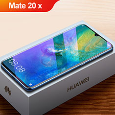 Huawei Mate 20 X用アンチグレア ブルーライト 強化ガラス 液晶保護フィルム ファーウェイ クリア