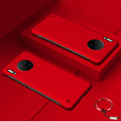 Huawei Mate 30 5G用ハードケース プラスチック 質感もマット カバー P02 ファーウェイ レッド