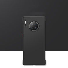 Huawei Mate 30用360度 フルカバー極薄ソフトケース シリコンケース 耐衝撃 全面保護 バンパー ファーウェイ ブラック