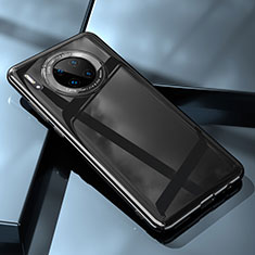 Huawei Mate 30用ハードケース プラスチック 質感もマット カバー P05 ファーウェイ ブラック
