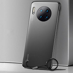 Huawei Mate 30E Pro 5G用極薄ケース クリア透明 プラスチック 質感もマット カバー ファーウェイ ブラック