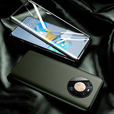 Huawei Mate 40 Pro用360度 フルカバー ケース 高級感 手触り良い アルミメタル 製の金属製 K02 ファーウェイ グリーン