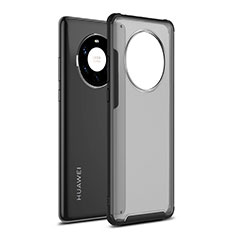 Huawei Mate 40 Pro+ Plus用ハイブリットバンパーケース プラスチック 兼シリコーン カバー ファーウェイ ブラック