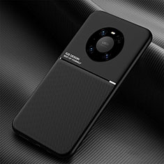 Huawei Mate 40E 4G用360度 フルカバー極薄ソフトケース シリコンケース 耐衝撃 全面保護 バンパー C01 ファーウェイ ブラック