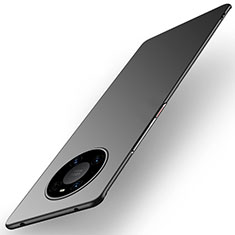 Huawei Mate 40E Pro 5G用ハードケース プラスチック 質感もマット カバー P01 ファーウェイ ブラック