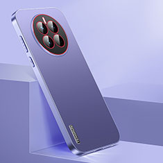 Huawei Mate 50用ハードケース プラスチック 質感もマット カバー JL1 ファーウェイ パープル