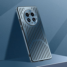 Huawei Mate 50用ハードケース プラスチック 質感もマット カバー AT2 ファーウェイ ネイビー