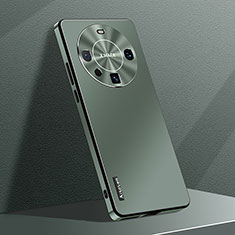 Huawei Mate 60用ハードケース プラスチック 質感もマット カバー AT1 ファーウェイ グリーン