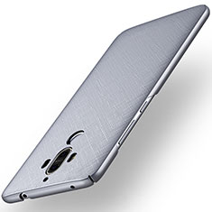 Huawei Mate 9用ハードケース プラスチック 質感もマット ツイル カバー ファーウェイ シルバー