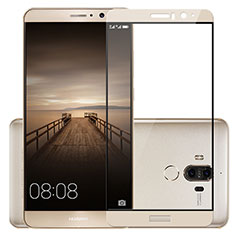 Huawei Mate 9用強化ガラス フル液晶保護フィルム F03 ファーウェイ ゴールド