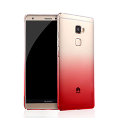 Huawei Mate S用極薄ソフトケース グラデーション 勾配色 クリア透明 ファーウェイ ピンク