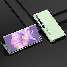 Huawei Mate Xs 2用ハードケース プラスチック 質感もマット 前面と背面 360度 フルカバー BH2 ファーウェイ ライトグリーン