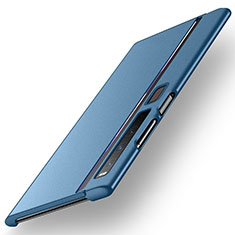 Huawei Mate Xs 2用ハードケース プラスチック 質感もマット 前面と背面 360度 フルカバー YK1 ファーウェイ ネイビー