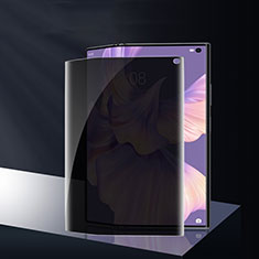 Huawei Mate Xs 2用高光沢 液晶保護フィルム フルカバレッジ画面 反スパイ A02 ファーウェイ クリア