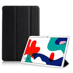 Huawei MatePad 10.4用手帳型 レザーケース スタンド カバー ファーウェイ ブラック
