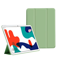 Huawei MatePad 10.4用手帳型 レザーケース スタンド カバー L02 ファーウェイ グリーン