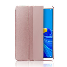 Huawei MatePad 10.8用手帳型 レザーケース スタンド カバー L01 ファーウェイ ピンク