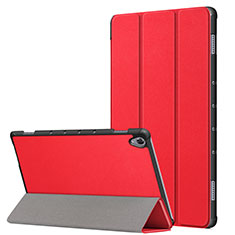 Huawei MatePad 10.8用手帳型 レザーケース スタンド カバー L05 ファーウェイ レッド