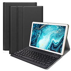 Huawei MatePad 10.8用手帳型 レザーケース スタンド アンド キーボード K01 ファーウェイ ブラック