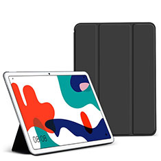 Huawei MatePad用手帳型 レザーケース スタンド カバー L02 ファーウェイ ブラック