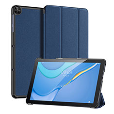 Huawei MatePad T 10s 10.1用手帳型 レザーケース スタンド カバー ファーウェイ ネイビー