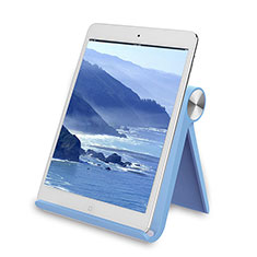 Huawei MediaPad C5 10 10.1 BZT-W09 AL00用スタンドタイプのタブレット ホルダー ユニバーサル T28 ファーウェイ ブルー
