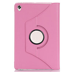 Huawei MediaPad M6 8.4用手帳型 レザーケース スタンド カバー L03 ファーウェイ ピンク