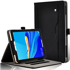 Huawei MediaPad M6 8.4用手帳型 レザーケース スタンド カバー L07 ファーウェイ ブラック