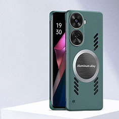Huawei Nova 11 SE用ハードケース プラスチック 質感もマット カバー Mag-Safe 磁気 Magnetic ファーウェイ グリーン