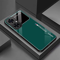 Huawei Nova 11i用ハイブリットバンパーケース プラスチック 鏡面 カバー ファーウェイ グリーン