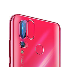 Huawei Nova 4用強化ガラス カメラプロテクター カメラレンズ 保護ガラスフイルム ファーウェイ レッド