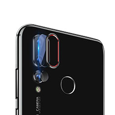 Huawei Nova 4用強化ガラス カメラプロテクター カメラレンズ 保護ガラスフイルム ファーウェイ レッド・ブラック