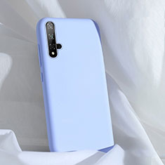 Huawei Nova 5用360度 フルカバー極薄ソフトケース シリコンケース 耐衝撃 全面保護 バンパー C03 ファーウェイ ブルー