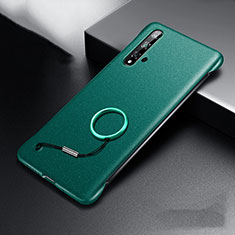 Huawei Nova 5 Pro用ハードケース プラスチック 質感もマット カバー P01 ファーウェイ グリーン