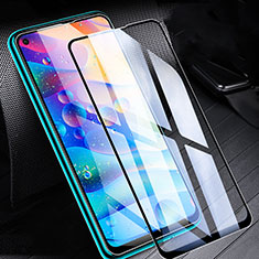 Huawei Nova 5i Pro用強化ガラス フル液晶保護フィルム ファーウェイ ブラック