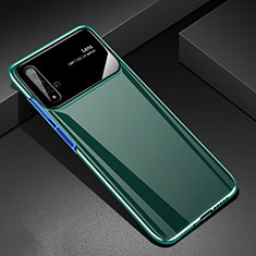 Huawei Nova 5T用ハードケース プラスチック 質感もマット M01 ファーウェイ グリーン