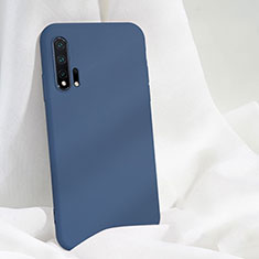 Huawei Nova 6用360度 フルカバー極薄ソフトケース シリコンケース 耐衝撃 全面保護 バンパー C05 ファーウェイ ネイビー