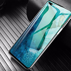 Huawei Nova 6用強化ガラス フル液晶保護フィルム F04 ファーウェイ ブラック