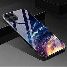 Huawei Nova 6 SE用ハイブリットバンパーケース プラスチック パターン 鏡面 カバー S02 ファーウェイ マルチカラー