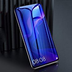 Huawei Nova 6 SE用強化ガラス フル液晶保護フィルム アンチグレア ブルーライト F02 ファーウェイ ブラック