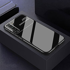 Huawei Nova 7 SE 5G用ハードケース プラスチック 質感もマット カバー P02 ファーウェイ ブラック