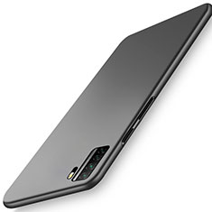 Huawei Nova 7 SE 5G用ハードケース プラスチック 質感もマット カバー P03 ファーウェイ ブラック