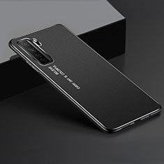 Huawei Nova 7 SE 5G用ケース 高級感 手触り良い アルミメタル 製の金属製 カバー ファーウェイ ブラック