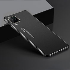 Huawei Nova 7i用ケース 高級感 手触り良い アルミメタル 製の金属製 カバー T01 ファーウェイ ブラック