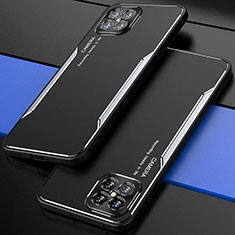 Huawei Nova 8 SE 5G用ケース 高級感 手触り良い アルミメタル 製の金属製 カバー T01 ファーウェイ シルバー