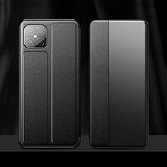 Huawei Nova 8 SE 5G用手帳型 レザーケース スタンド カバー T01 ファーウェイ ブラック