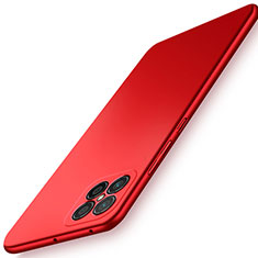 Huawei Nova 8 SE 5G用ハードケース プラスチック 質感もマット カバー P01 ファーウェイ レッド