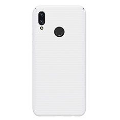 Huawei Nova Lite 3用ハードケース プラスチック 質感もマット M01 ファーウェイ ホワイト