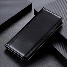 Huawei Nova Lite 3 Plus用手帳型 レザーケース スタンド カバー L03 ファーウェイ ブラック