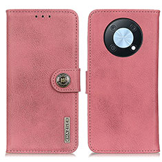 Huawei Nova Y90用手帳型 レザーケース スタンド カバー K02Z ファーウェイ ピンク